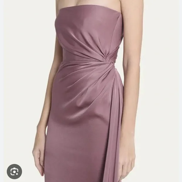 Alex Perry Strapless Twist Dress - Picture 5 of 6